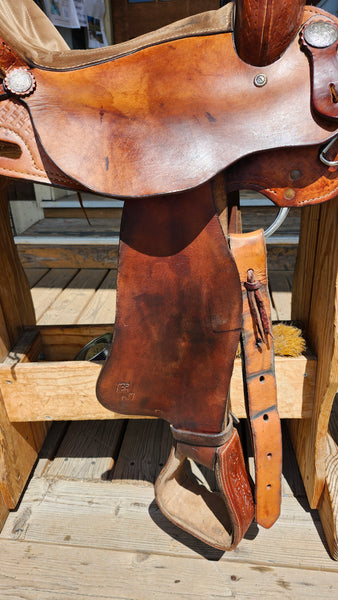 15" American Saddlery Barrel Racing Saddle