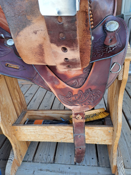 ON TRIAL 16" Blue Ridge Barrel Saddle