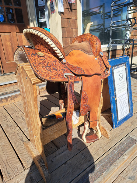 ON TRIAL 15" Big Horn Barrel Saddle