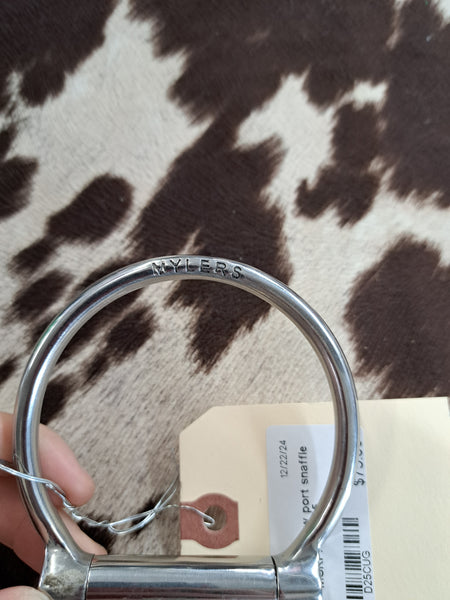 4.25" Mylers D-Ring Snaffle