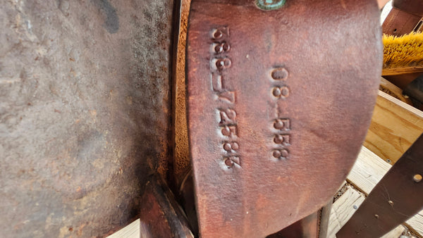 15.5" Hereford Tex Tan Roping Saddle