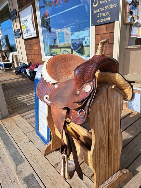 14" Billy Cook Barrel Racing Saddle