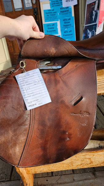 18" Paris Tack Laffite Close Contact Saddle