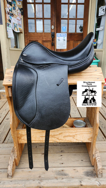 17" Jaguar by Harry Dabbs XKC Dressage Saddle