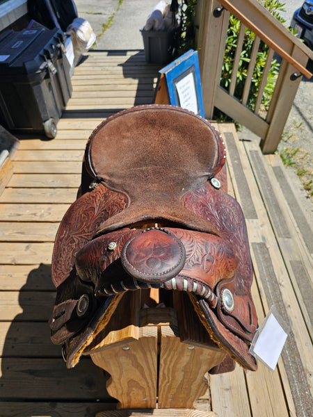 On Trial    16" Comal Saddlery Western Equitation Saddle