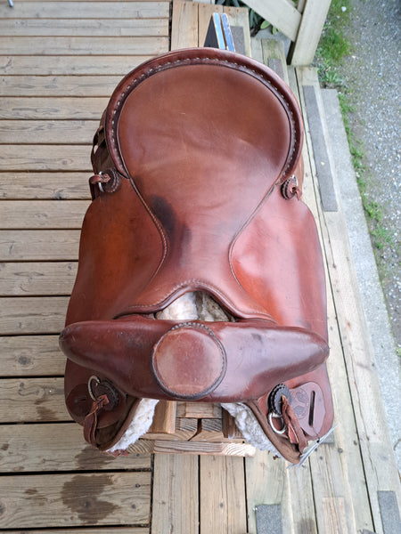 ON TRIAL 17" Circle Y Cordura Park & Trail Western Saddle