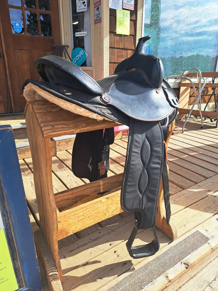 15" Big Horn Cordura Barrel Saddle