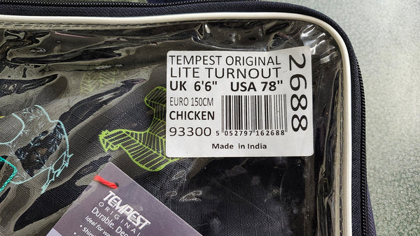 78" Shires Tempest Lite Turnout