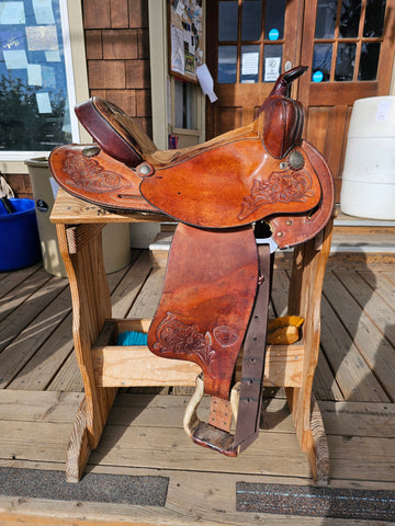 15" Hereford Tex Tan Western Saddle