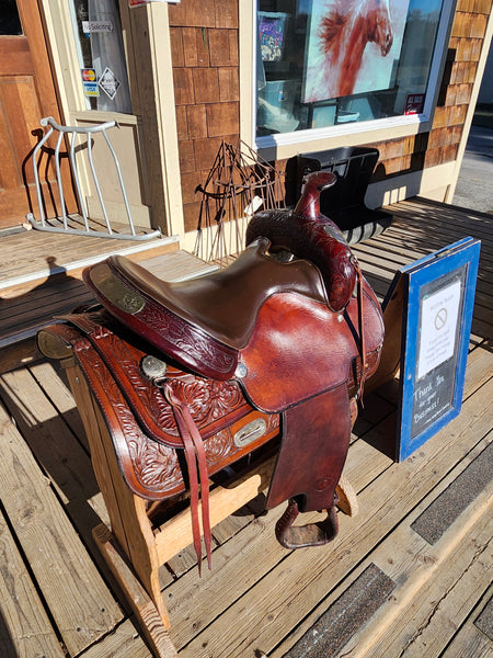 15" Hereford Tex Tan Western Equitation Show Saddle