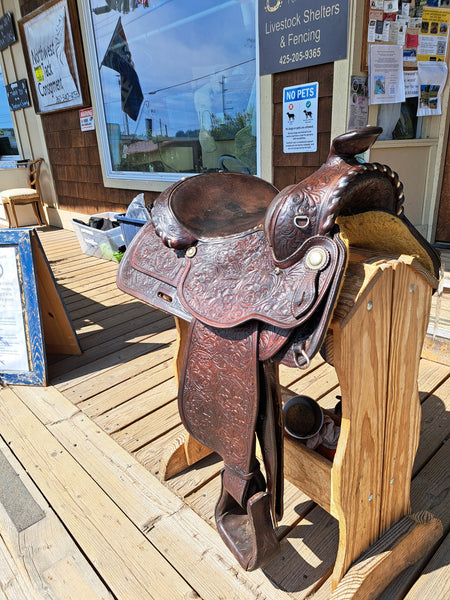 15" Circle Y Western Equitation Show Saddle