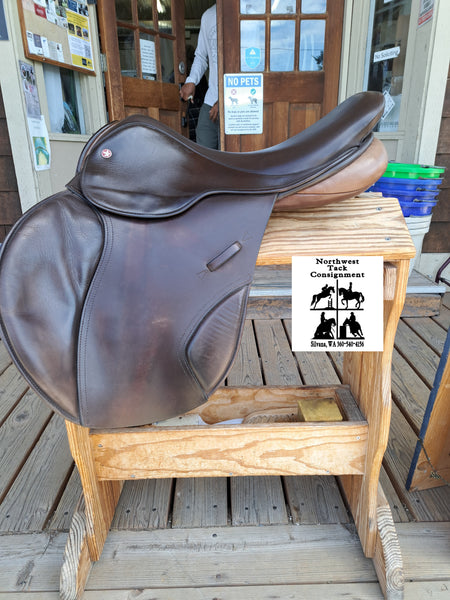 18" Jeffries Falcon Adler VSD Jumping Saddle