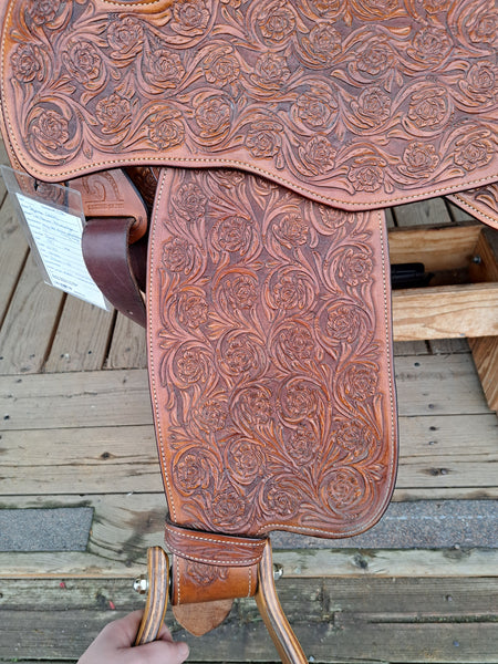 17" Equine Oasis Tim Bauer Reining Saddle