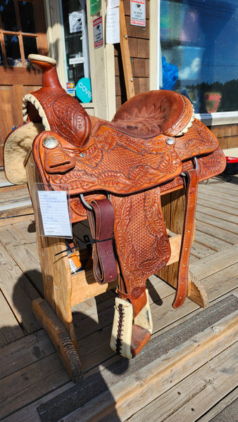 16" Courts Dee Pickett Roper Saddle
