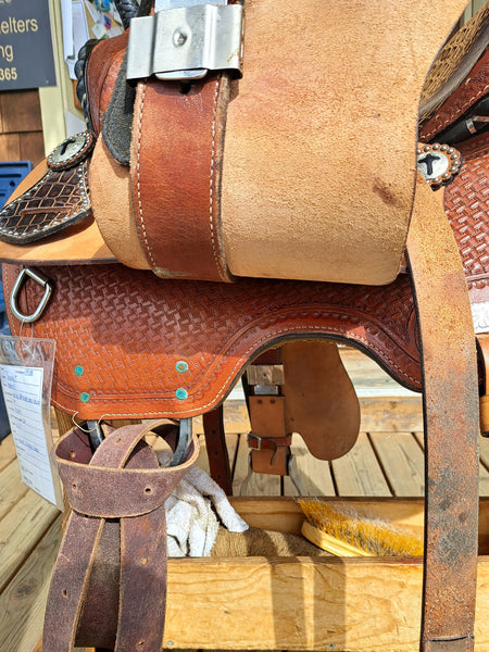 14" Double T Barrel Saddle