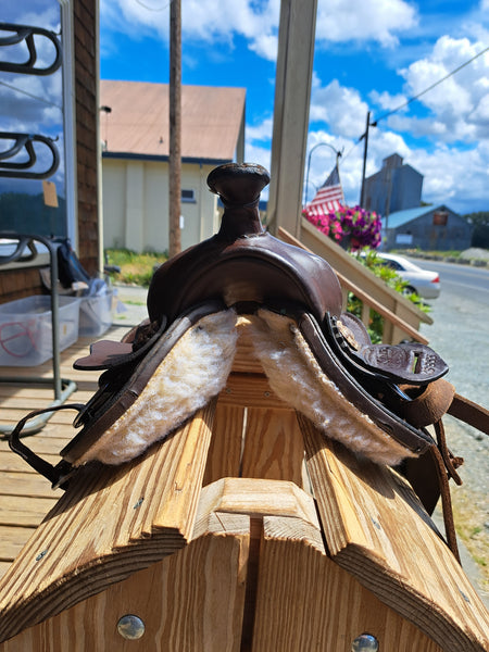 8" Tough 1 King Series Western Saddle