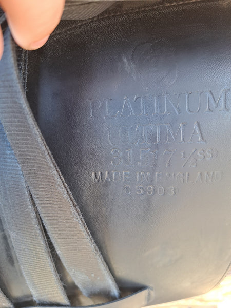 17.5" Albion Platinum Ultima Dressage Saddle