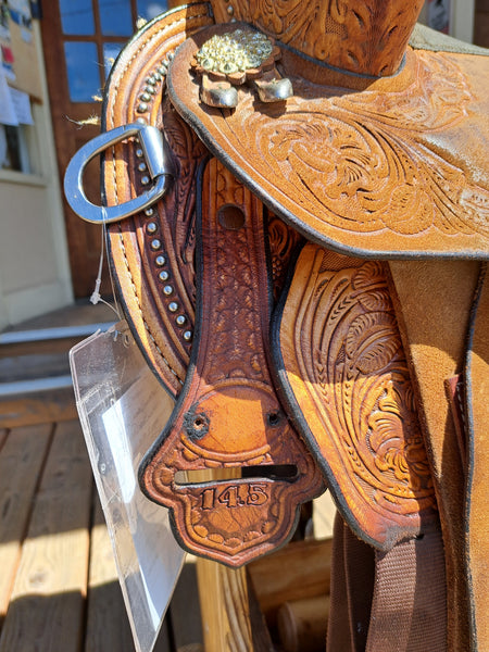 14.5" Martha Josey Ultimate Starlight Barrel Racing Saddle