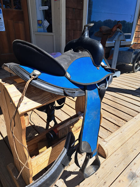 15" Abetta Synthetic Western Saddle