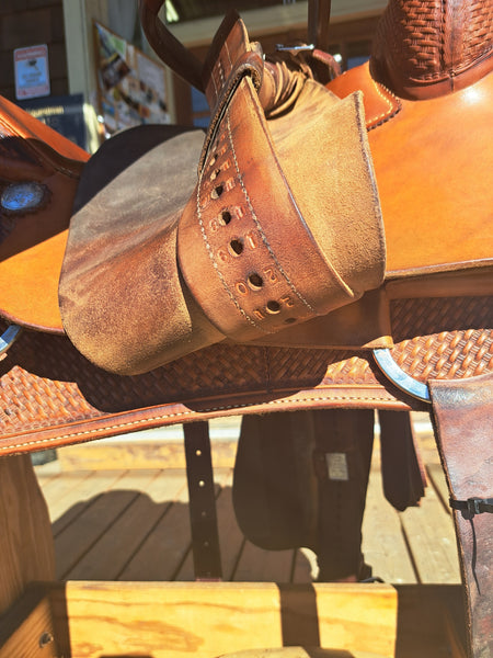 16" Cowhorse Equipment Cowhorse Saddle