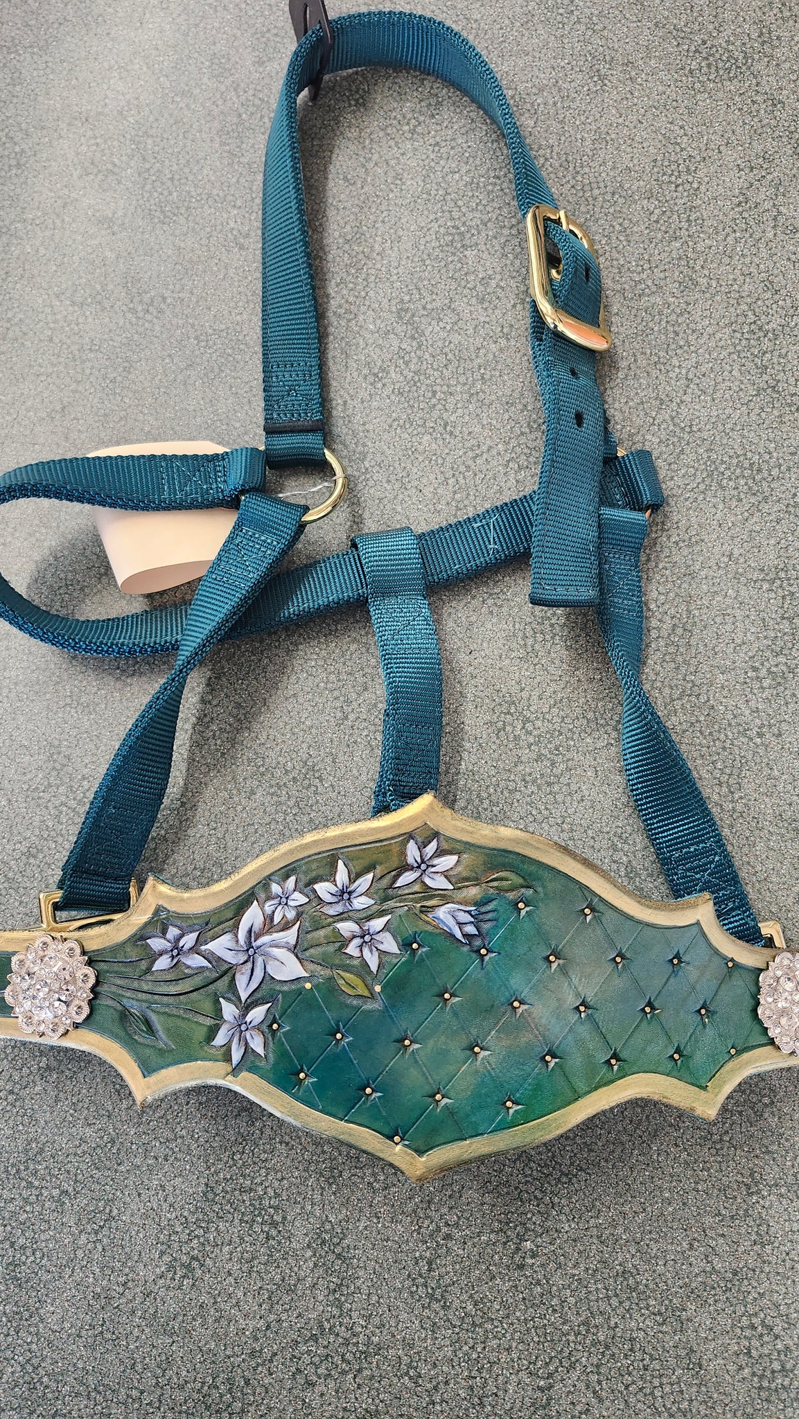 Thunder basin Equine Custom Jasmine Bronc Halter