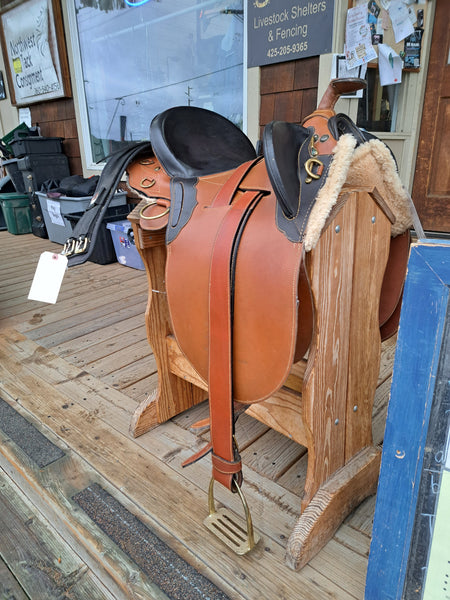 15" Downunder Saddlery Australian Stock Saddle