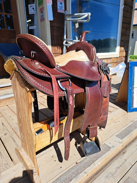17" Dakota Draft Horse Trail Saddle