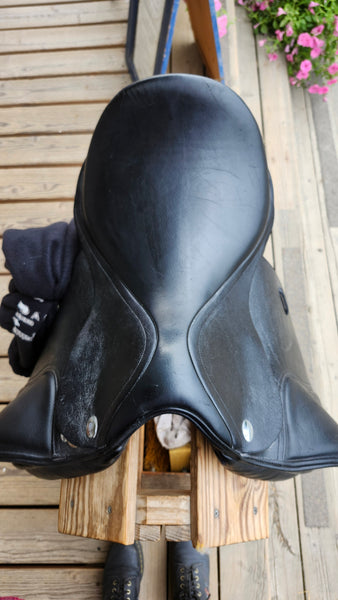 17" Jaguar by Harry Dabbs XKC Dressage Saddle