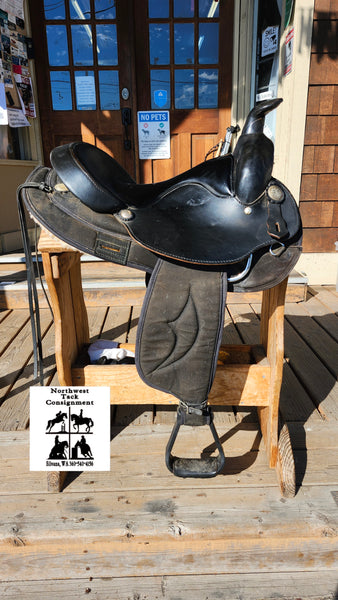 15.5" Big Horn Synthetic Arabian Cordura Saddle