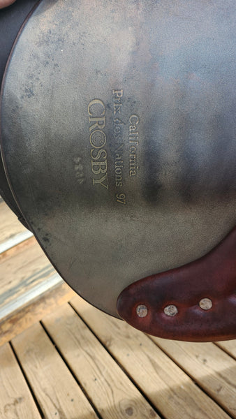17.5" Crosby Prix de Nations Jump Saddle