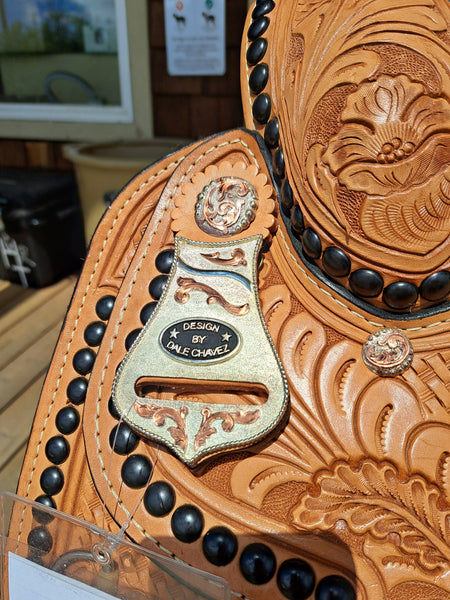 17" Dale Chavez Western Equitation Show Saddle