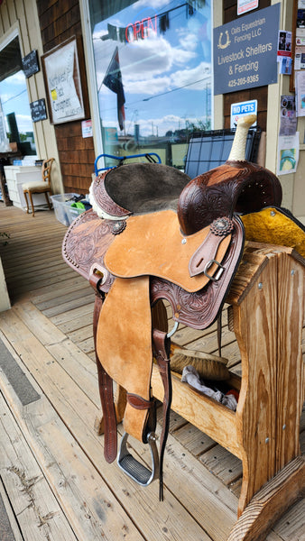 15" True North Barrel Saddle