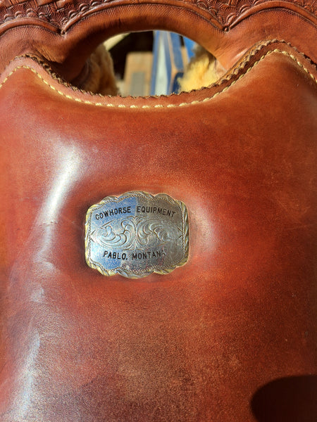 16" Cowhorse Equipment Cowhorse Saddle