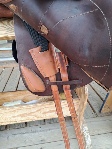 18" Zaldi Lasarte Jump Saddle