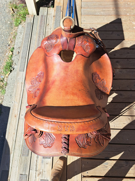 16" John Fallis Balanced Ride Western Saddle