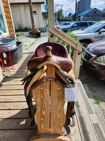 Double J Lynn McKenzie Barrel Saddle