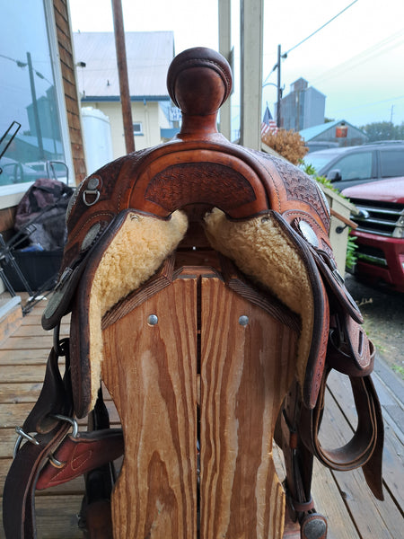 16" Rocky Custom Western Equitation Show Saddle