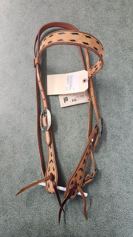 NEW Cashel Buckstitch Roughout leather Browband Western Bridle