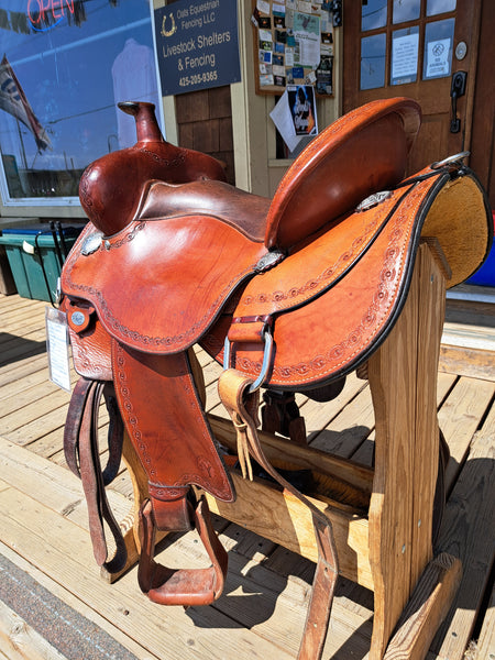 ON TRIAL 16" Circle Y Alpine Flex2 Saddle
