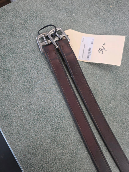 54" stirrup leathers
