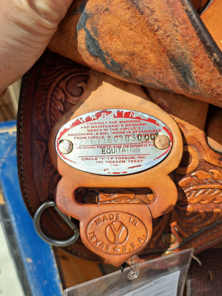 16" Circle Y Western Equitation Show Saddle