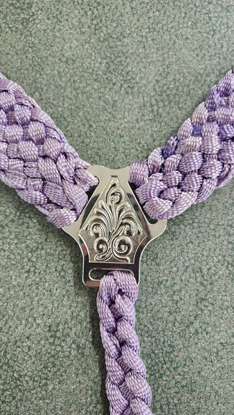 Custom Muletape Breastcollar - Lavender