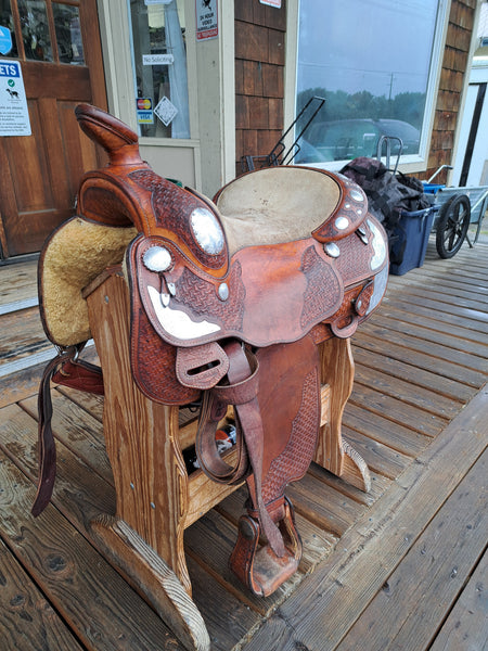 16" Rocky Custom Western Equitation Show Saddle
