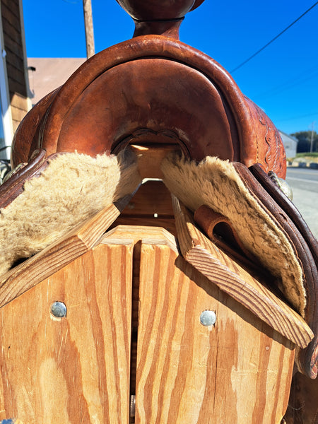 15" Simco Western Equitation Show Saddle