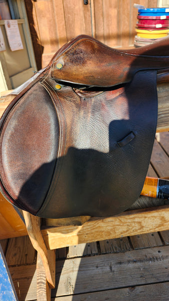17" Pessoa Close Contact Jump Saddle