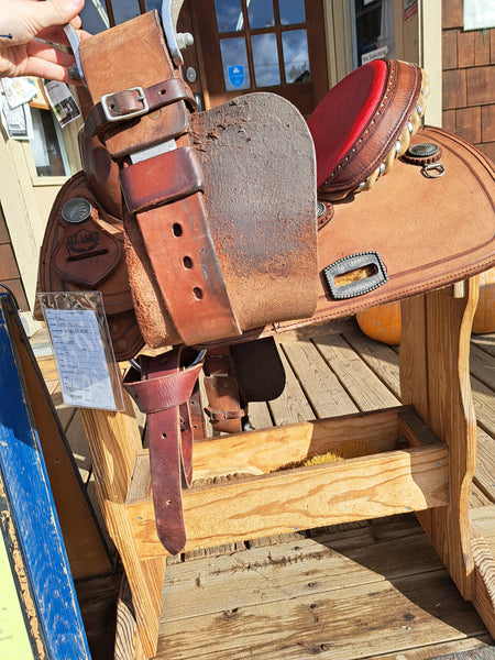 14" Alamo Trophy Barrel Saddle