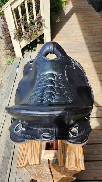 16.5" Tucker River Plantation Endurance Saddle