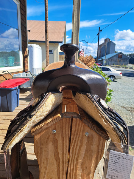 17" King Series Lightweight All Around Western Trail Saddle