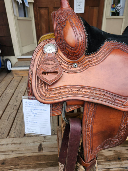 16" Bronco Billys Custom Reining Saddle