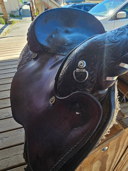 15" Circle Y Western Equitation Saddle